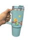 thumbnail image 4 of Termo de acero inoxidable, El principito 30 Oz color azul petroleo, 4 of 4