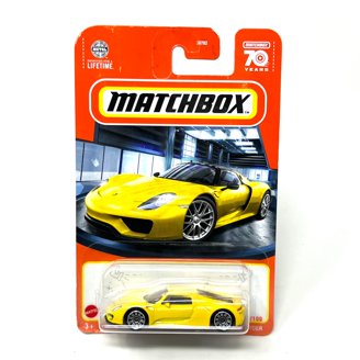 Matchbox 2021 Koenigsegg Gemera #74/100 - Yellow 1:64 Scale Diecast Car