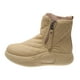 thumbnail image 3 of Botas de nieve para mujer, cómodas, de suela gruesa, antideslizantes, cálidas, a la moda, cortas, con cremallera, impermeables, para senderismo, Sunnimix botas de nieve, 3 of 8