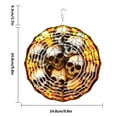 thumbnail image 3 of YardVibe Halloween 10-Inch Wind Spinner – Wind Spinner for Sublimation, Ideal for Adding Style to Your Garden or Patio While Offering Practical Bird Deterrent Features (E), 3 of 9