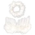 thumbnail image 1 of Alas de ángel Alas de plumas de ángel blancas Accesorios de fotografía Accesorios de fotografía con halo de plumas Conjunto para accesorios de decoración de fiestas Sailing Electrónica, 1 of 5