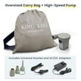 thumbnail image 5 of Cama inflable de viaje para niños pequeños King Koil Premium con protector, 5 of 5