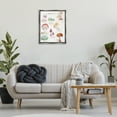 thumbnail image 3 of Stupell Industries Types Of Mushrooms Botanical & Floral Painting Gray Floater Framed Art Print Wall Art, 25 x 31, 3 of 10