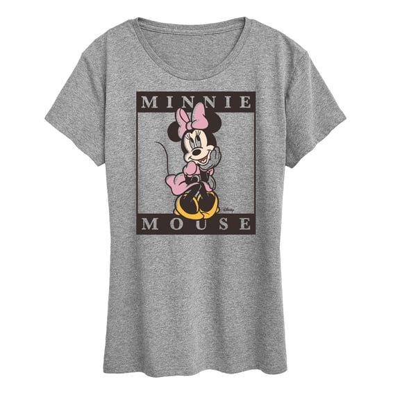 Disney - Type Block Minnie - Women's Short Sleeve Graphic T-Shirt