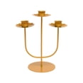 thumbnail image 3 of Candelabro de hierro Macarena soporte de vela para sala de estar velas de pilar decoración de mesa para chimenea B, 3 of 8