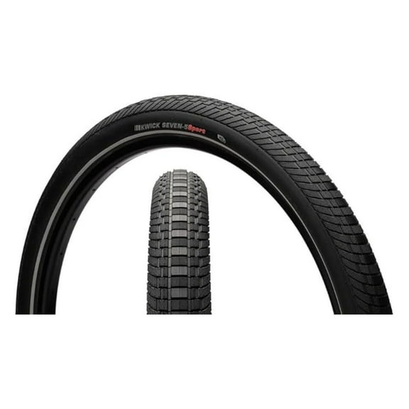 Kwick Seven.5 Tire 27.5 x 2.4 Clincher Wire Black/Reflective 60tpi