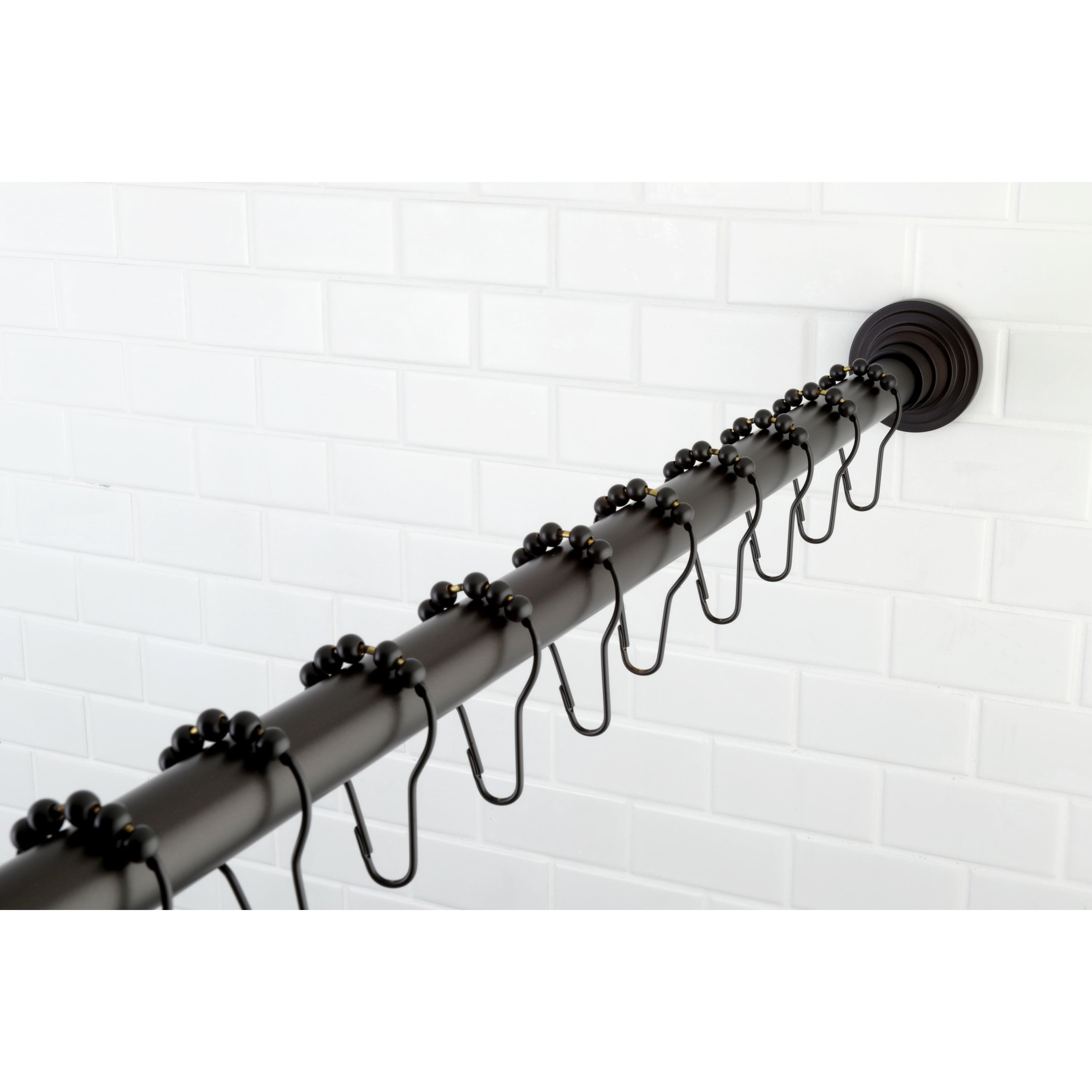 Kingston Brass Traditional 60 in. to 72 in. Tension Shower Rod with