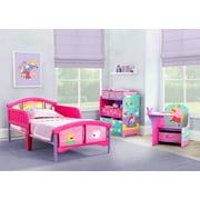 Peppa Pig Plastic Toddler Bed by Delta Children, Pink