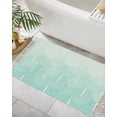 thumbnail image 3 of Area Rug with Tassels 2' x 3', Abstract Boho Gradient Line Kitchen Runner Rug for Hallway Bedroom Throw Rugs, Modern Geometric Stipe Soft Door Mat for Bathroom Entrance Living Room, 3 of 9