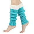 thumbnail image 5 of Dalrosia Women Knit Leg Warmers 80s Eighty's Ribbed Leg Warmers for Party Sports, 5 of 7