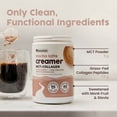 thumbnail image 6 of NativePath Mocha Latte Collagen Creamer, MCT Oil, Keto, Non-Dairy, Gluten-Free, 20 Servings, 6 of 10