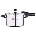 thumbnail image 1 of Argent Elements Triply Pressure Cooker 5.5 Liters With 3 Safety System & Pressure Indicator, Steam Safety Lock Handle - Gasket Pressure Release, Safety Valve, 1 of 4