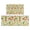 Pioneer Flower Floral-1, variant on Pioneer Flower Floral Print Pattern Kitchen Rugs Sets Of 2, Anti Fatigue Non Slip Washable Floor Mats for Kitchen Sink Laundry, 17X30 Inch   17X47 Inch