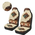 thumbnail image 3 of Uorisanigo Car Front Seat Covers Set of 2 Cactus Western Aztec Tribal High Back Bucket Seat Cover Auto Interior Accessories Universal Driver Seats Covers, Automotive Accessories Decor, 3 of 7