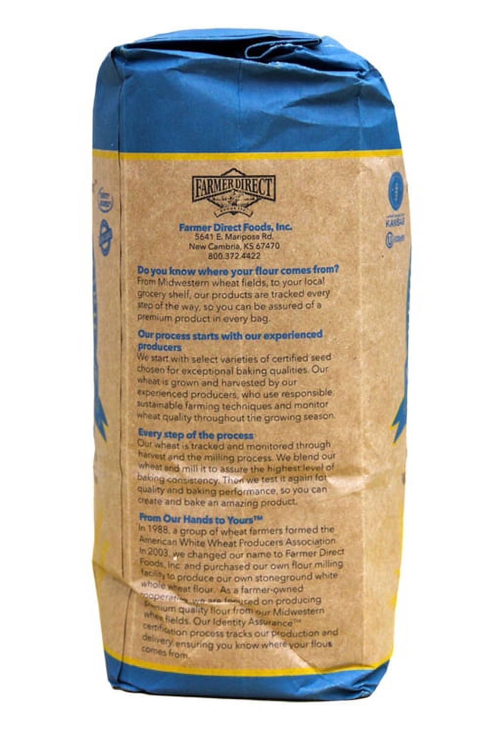 Farmer Direct Foods, Inc. 100% Whole Wheat Flour 5lb.