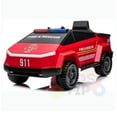 thumbnail image 1 of KidsVIP 12V  Fire Truck for Kids And Toddlers Ride On, 1 of 5