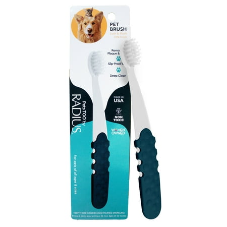 UPC: 0085178080108 | RADIUS Lush & Plush Soft Pet Toothbrush Dog and Cat 1 Count