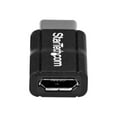 thumbnail image 2 of StarTech.com USB C to USB Micro B - USB Type C to USB M / F - USB 2.0 - USB C Connector - USB-C to USB Micro B Adapter (USB2CUBADP) - USB adapter - 24 pin USB-C (M) to Micro-USB Type B (F) - USB 2.0 - black, 2 of 4