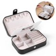 thumbnail image 3 of Travel Jewelry Box, Portable Jewelry Box With Mirror, Jewelry Box For Neckl, 3 of 5