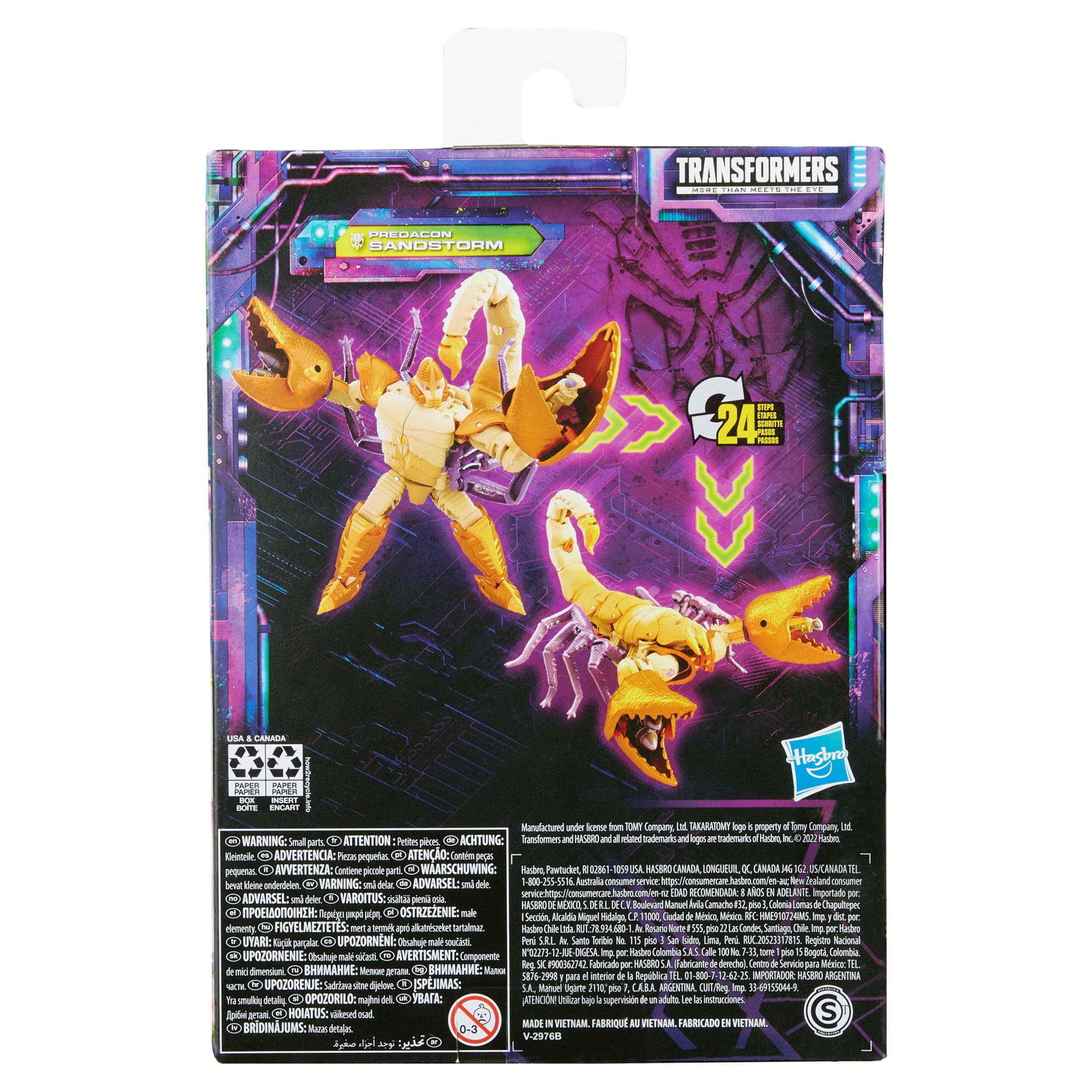 Transformers Generations Predacon Sandstorm Action Figure, Plastic Multicolor, 2.5 x 5.5 x 8.63 in