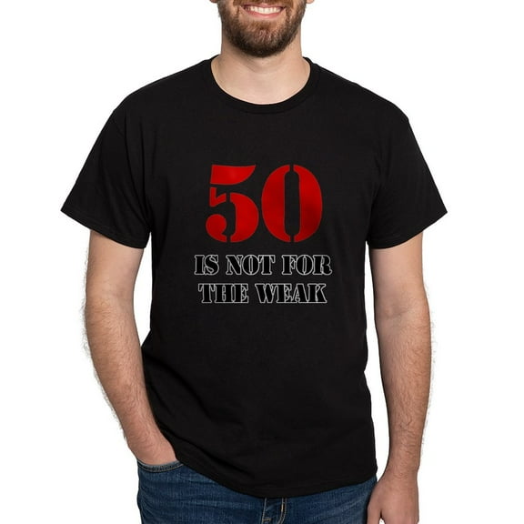 CafePress - 50Th Birthday Gag Gift Dark T Shirt - Men's Classic Graphic Cotton T-Shirt