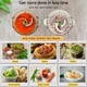 thumbnail image 2 of Brieftons Express - Picadora manual de alimentos para picar verduras, frutas, hierbas, cebolla de ajo para salsa, ensalada, pesto, guacamole, ensalada de col, cocina india, 2 of 5