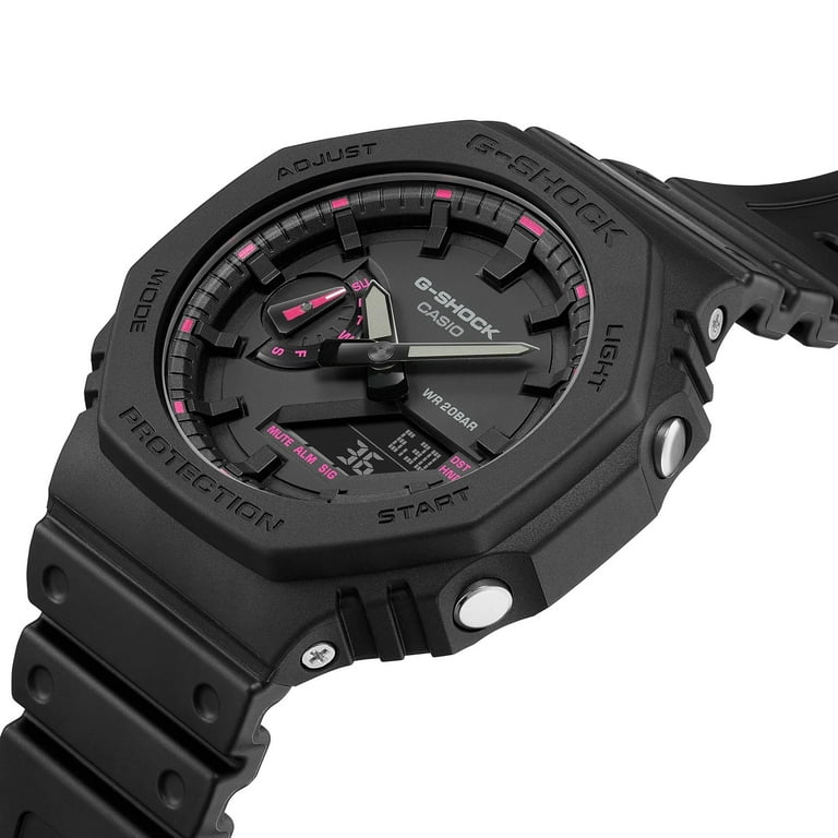 G-Shock GA2100 Pink Ribbon Black - Walmart.com