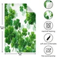 thumbnail image 3 of Coolnut St. Patrick's Day Green Clover Kitchen Dish Towel Set 4Pcs,Dishcloths Sets Fast Drying Kitchen Towels Tea Towels Gift Set for Drying Cleaning Cooking Baking519 Wash cloth, 3 of 7