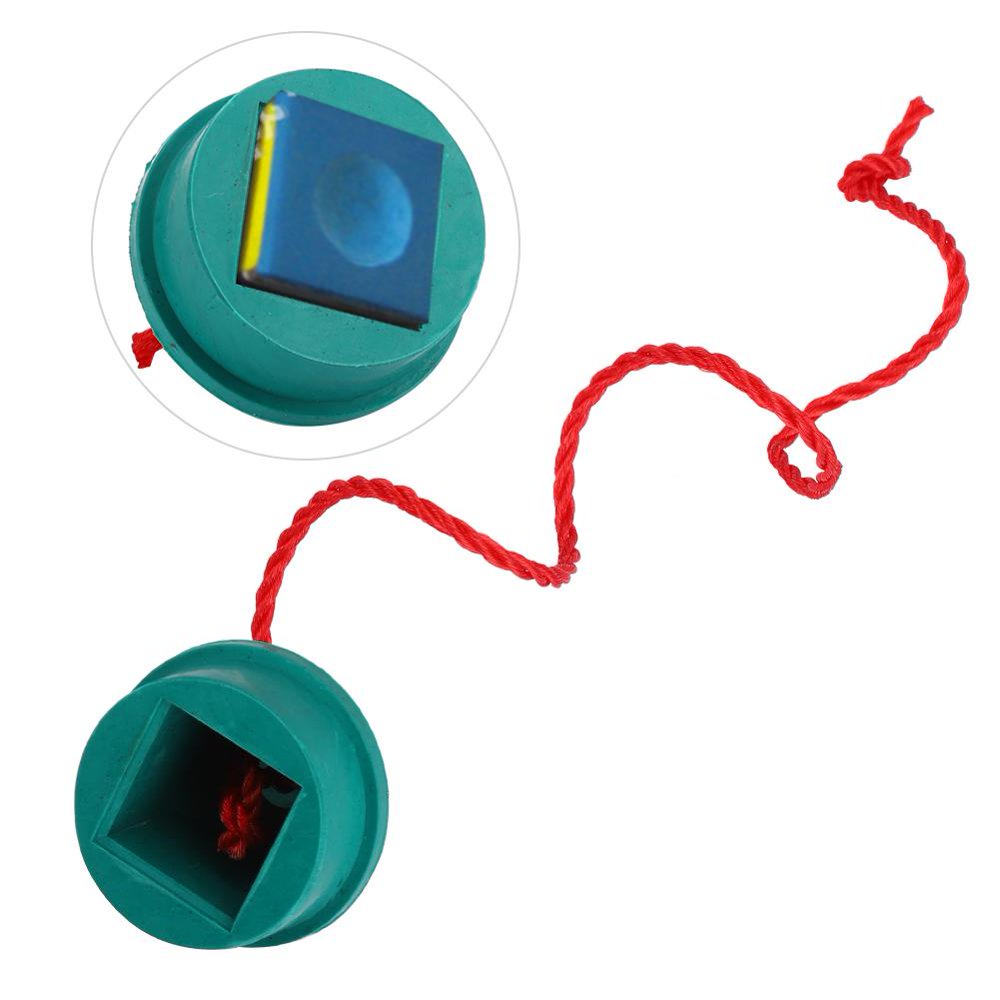 Ccdes Pool Chalk Holder,4PCS Green Rubber Billiard Chalk Holder Snooker Table Chalk Container