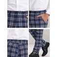 thumbnail image 6 of Lars Amadeus Work Pants for Men Plaid Business Formal Prom Checked Trousers, 6 of 6