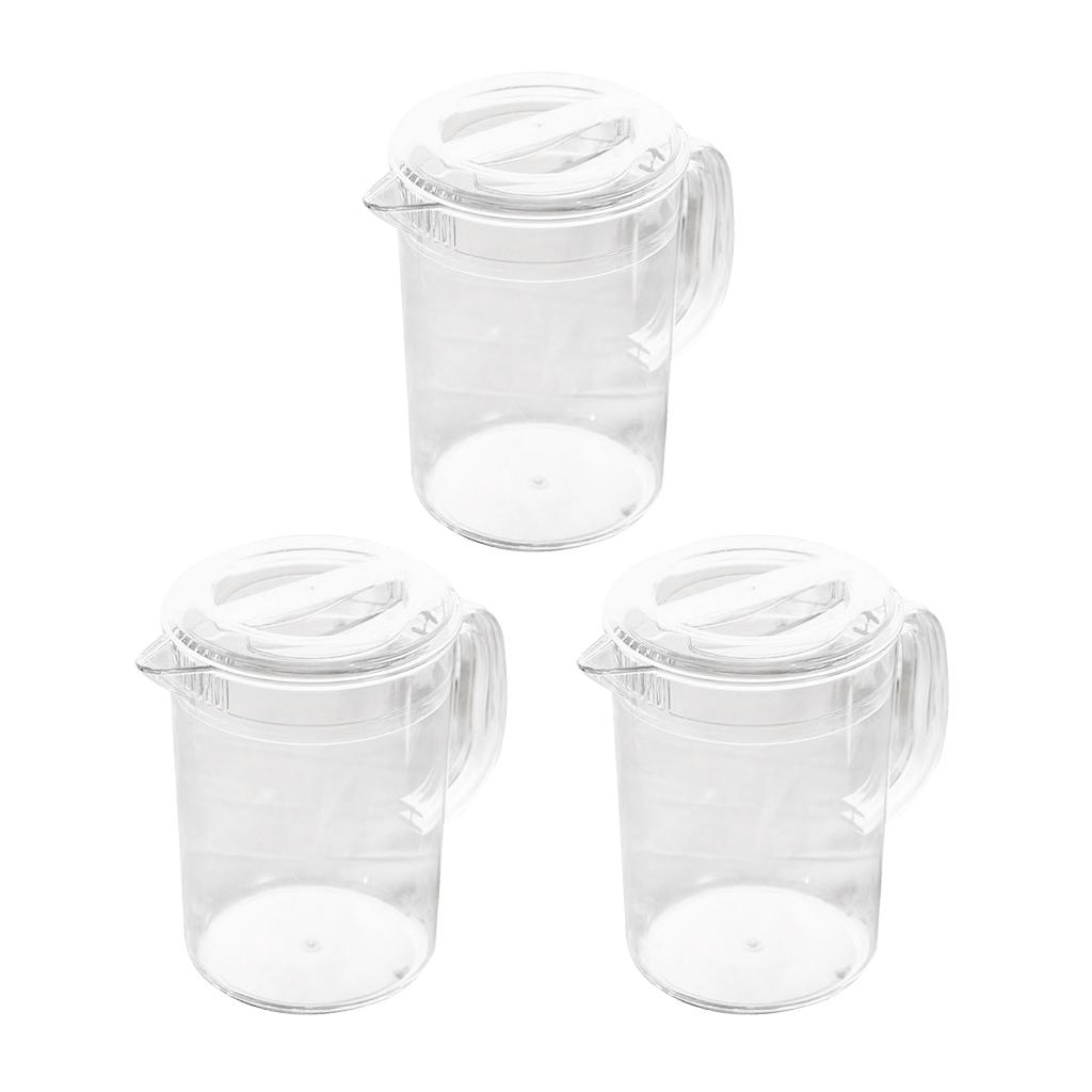 3x Cooling Jug, Beverage Jug, Juice Jug, Water Jug, Refrigerator Jug