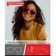 thumbnail image 5 of Gafas de sol Retro Rewind vintage con lunares para mujer, 5 of 6