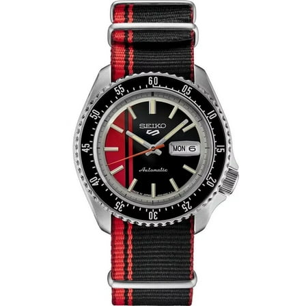 Seiko 5 Sports U.S. Special Creation 42.5 mm Red Dial Men's Watch SRPK71