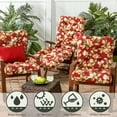 thumbnail image 2 of Greendale Home Fashions Outdoor Tufted 42'' x 21'' Chair Cushion, Roma Floral, 2 of 8