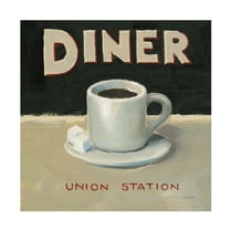 James Wiens 'Coffee Spot II' Canvas Art