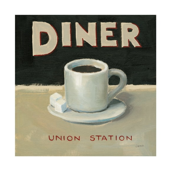 James Wiens 'Coffee Spot II' Canvas Art