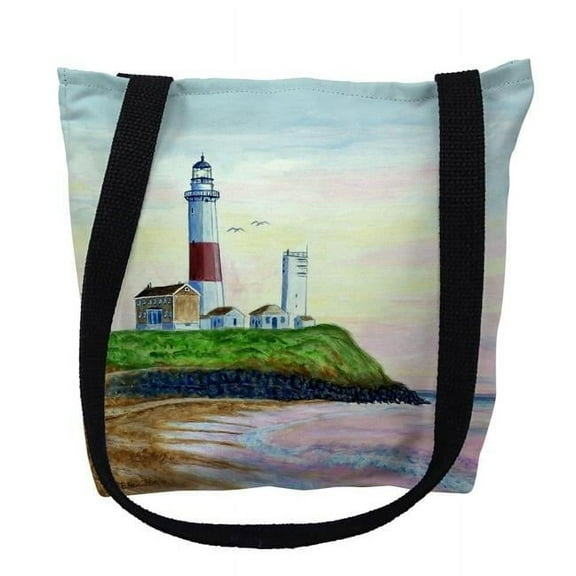 Montauk Lighthouse, NY Small Tote Bag 13x13 18 inches x 18 inches