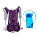 thumbnail image 4 of Mochila de hidratación transpirable para corredores, mochila de hidratación portátil ajustable Púrpura, 4 of 8