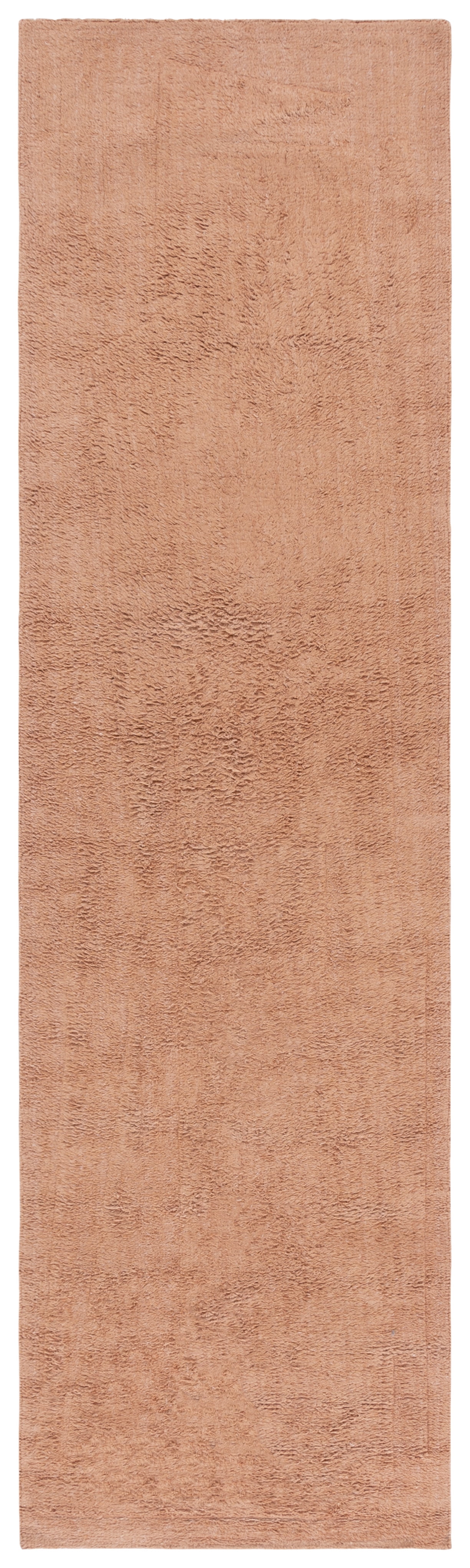 Safavieh Easy Care Karima Solid Machine Washable Runner Rug, Rust, 2'3" x 9'