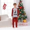 thumbnail image 4 of Birdeem Ensemble de Pyjama Parent-Enfant de Noël à la Mode, Tenue d'Intérieur à Carreaux, Col Rond à Manches Longues pour Enfant, Pantalon de Pyjama de Noël, 4 of 4