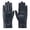 Style B - Navy, variant on Gustave Women Leather Touch Screen Gloves Thermal Lining Faux Fur Cuffs Motorcycle Driving Winter Warm Gloves Full Finger Mitten "Black"