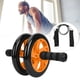 thumbnail image 5 of Ejercitador abdominal de entrenamiento con rodillo de calidad con correa de tracción equipo de entrenamiento muscular doméstico amarillo, 5 of 12