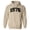 Sand, variant on 1976 College Style Hoodie Sweatshirt Unisex Large White