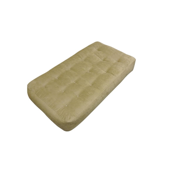 4 Inch Futon Mattress - Firm Comfort Microfiber - Starter Size Options