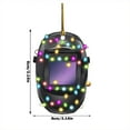 thumbnail image 2 of Clearance! 2025 Acrylic Double-sided Pendant Christmas Ornaments Christmas Ornaments 2025 Personalized Welder Ornaments 3.1*2.4*0.4 in I, 2 of 5