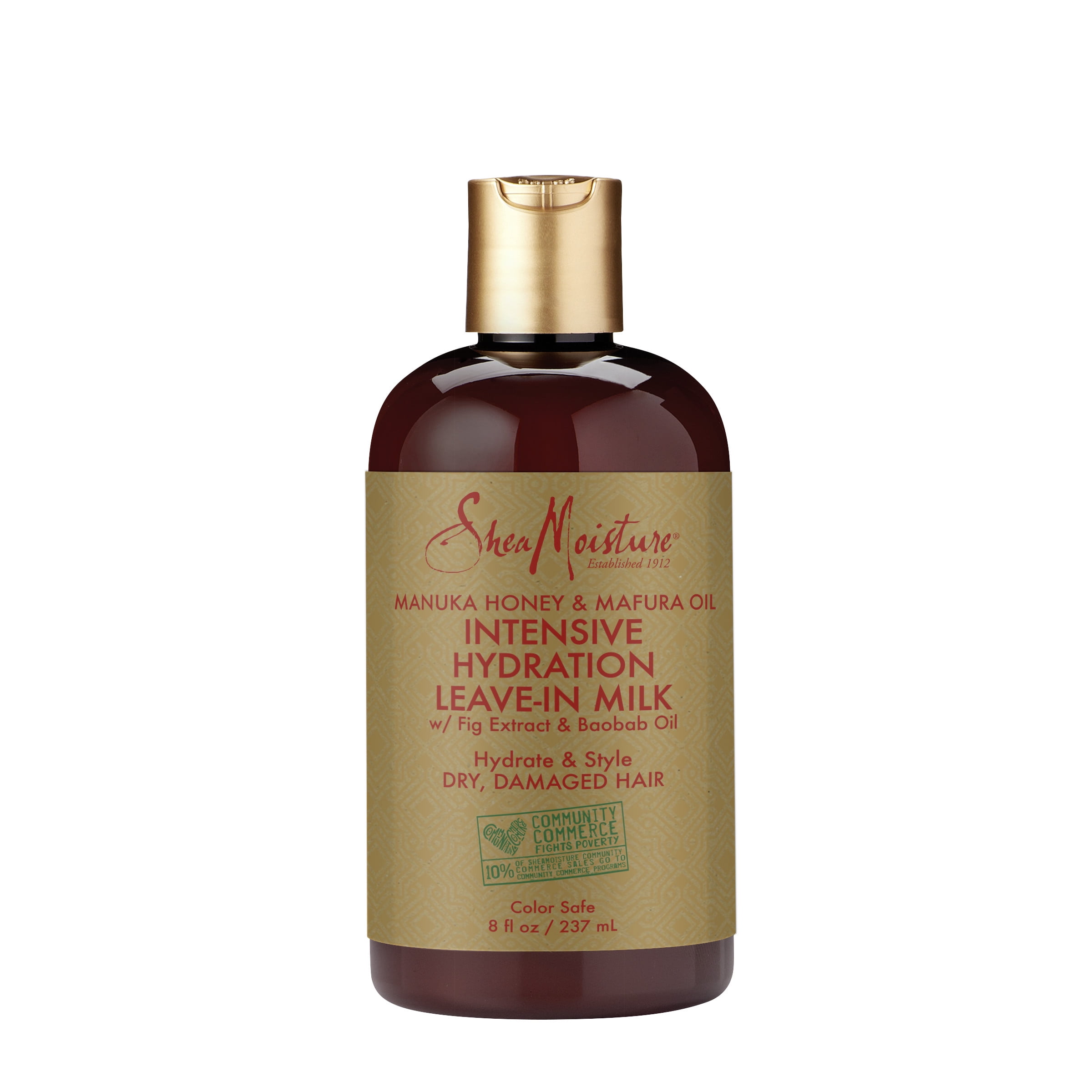 SheaMoisture Hydration Leave-In Milk Manuka Honey and Mafura Oil, 8 oz