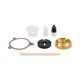 thumbnail image 3 of Kit de reparación de engranajes de faro delantero de bronce Kit de reemplazo de engranajes de montaje Material metálico Adecuado para modelos, 3 of 9