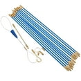 thumbnail image 3 of Fiberglass Wire Pulling Rods for Electricians Set of 1 Assorted Color Cable Wiring Tools, 3 of 7