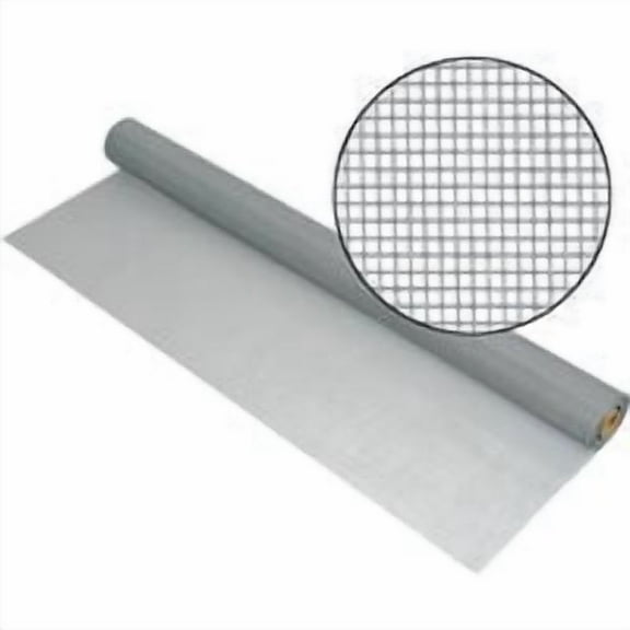 Phifer Premium Fiberglass Mesh Screen Cloth - Durable - 48 in. x 100 ft., Gray