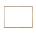 thumbnail image 3 of Wood Frame Non-Magnetic Whiteboard, 24" x 36", 3 of 3